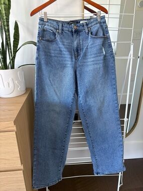 BCBGeneration Skater Straight Jeans in Medium Blue